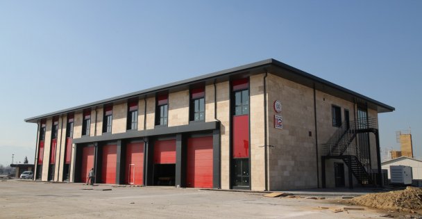 Büyükşehirden Yeni İtfaiye Binası