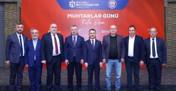 Büyükşehir'in en güzel geleneklerinden biri:Muhtarlar Günü kutlandı