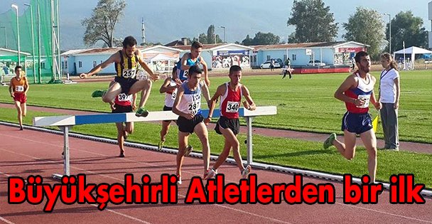 Büyükşehirli Atletlerden bir ilk