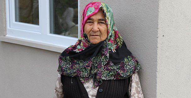 Cadiye teyze kış öncesi yeni evine kavuştu