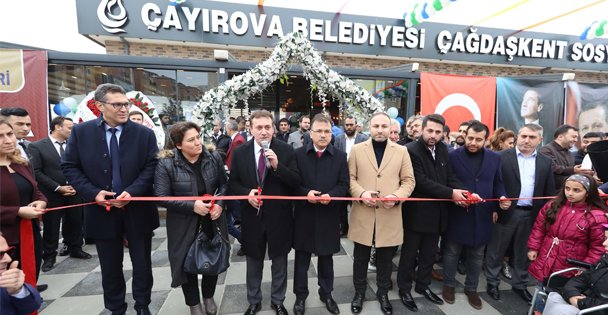 Çağdaşkent Semt Meydanı ve Sosyal Tesisler Hizmete Girdi