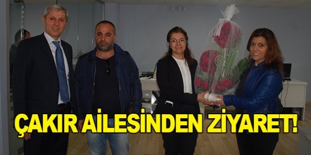 Çakır ailesinden gazetemize ziyaret!