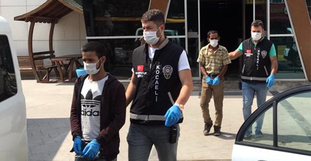 Çalıntı araçla yakalandılar