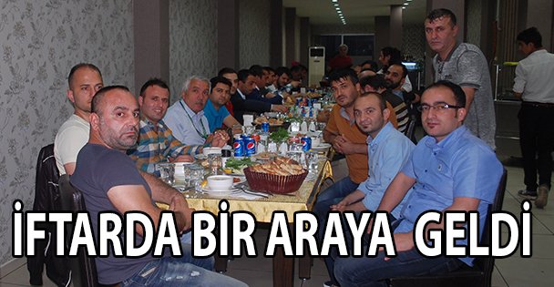 Camia iftarda bir araya geldi