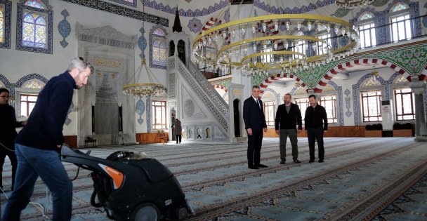 CAMİLER RAMAZAN AYINA PIRIL PIRIL GİRİYOR