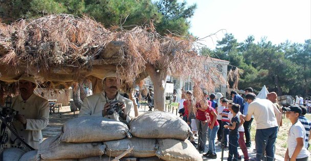 Çanakkkale'de şühedanın izindeyiz