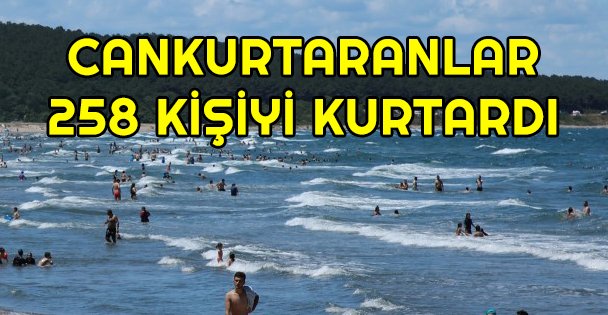 Cankurtaranlar 6 günde 258 kişiyi kurtardı