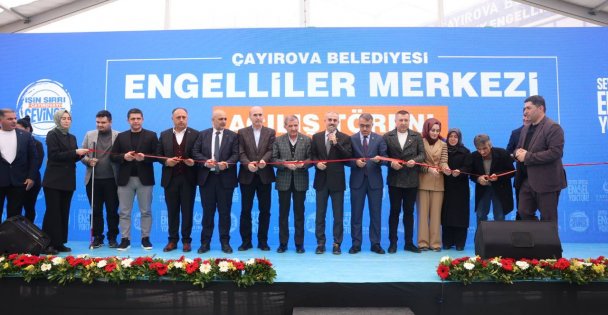 Çayırova Belediyesi Engelliler Merkezi hizmete açıldı