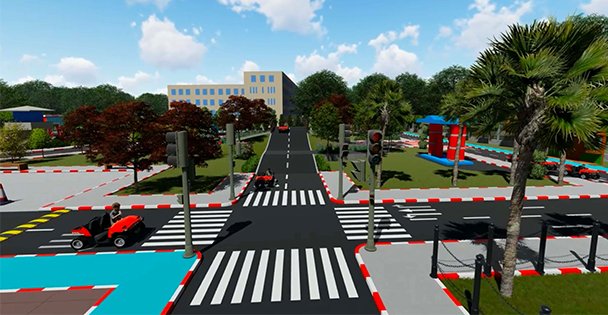 Çayırova Belediyesi'nden Çocuklara Trafik Eğitim Parkı