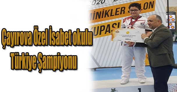Çayırova   Özel İsabet okulu Türkiye Şampiyonu