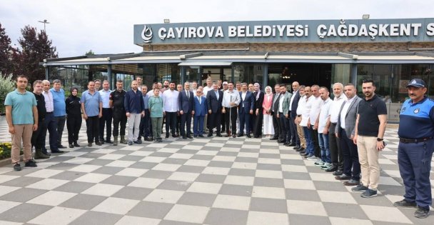 Çayırova Protokolü Kent Bayramlaşmasında Buluştu