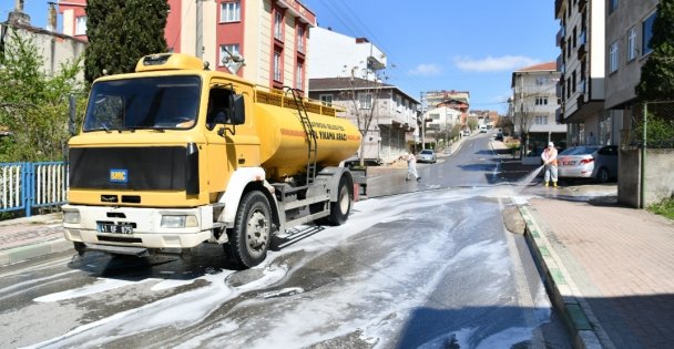 Çayırova, sokak sokak yıkanıyor