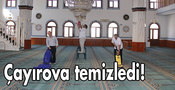 Çayırova temizledi!