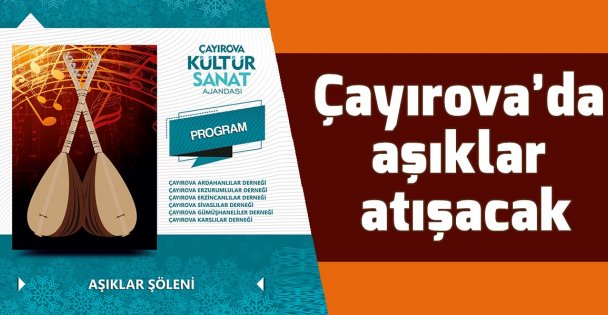 Çayırova'da aşıklar atışacak