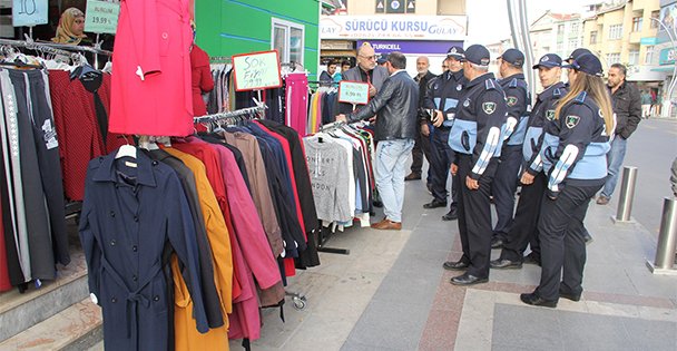 Çayırova'da cadde denetimi!