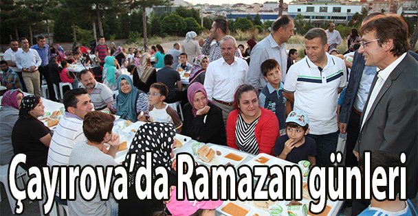 Çayırova'da Ramazan günleri