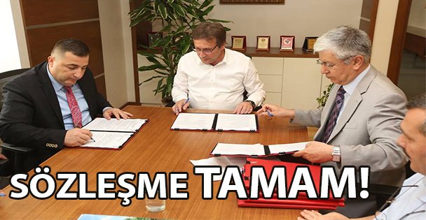 Çayırova'da sözleşme tamam