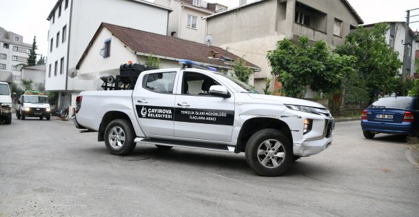 Çayırova'da Vektörle Mücadele Aralıksız Sürüyor