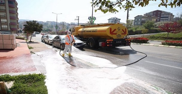 Çayırova'da virüsle 7/24 mücadele