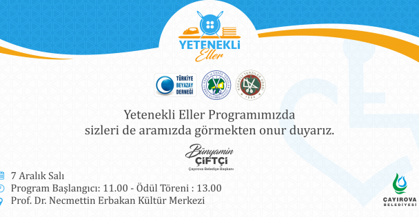 Çayırova'da 'Yetenekli Eller” Yarışması