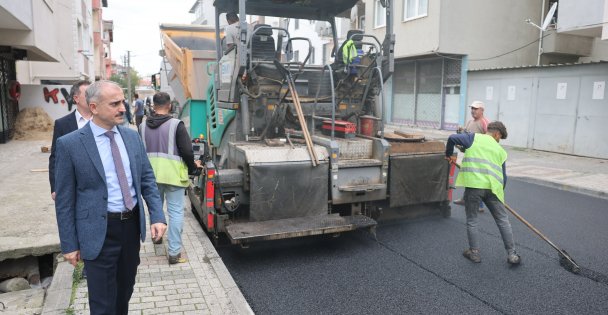 Çayırova'da yol yenileme çalışmaları hızla sürüyor