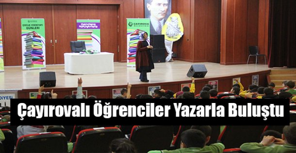 Çayırovalı Öğrenciler Yazarla Buluştu