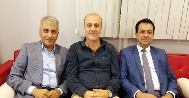 Çeker Ve Oypan'dan Ergün'e Geçmiş Olsun Ziyareti.