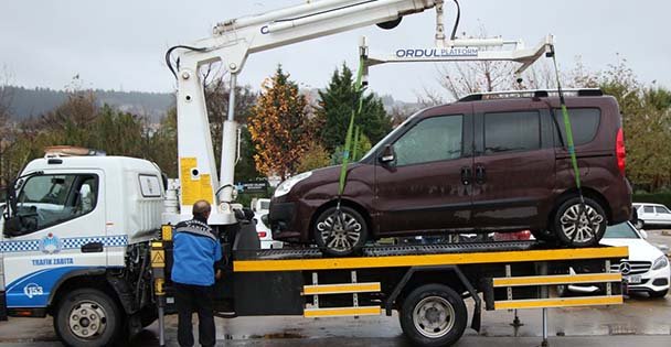Çekilen araçlar ‘'E–Kocaeli'' uygulamasıyla bulunuyor