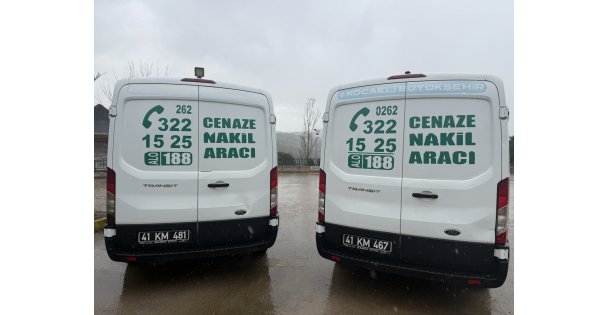 Cenaze hizmetleri emin ellerde