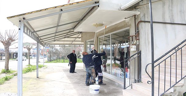 Cephe iyileştirmeleriyle binalar güzelleşiyor
