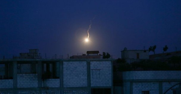 Cerablus'ta tanka roketli saldırı