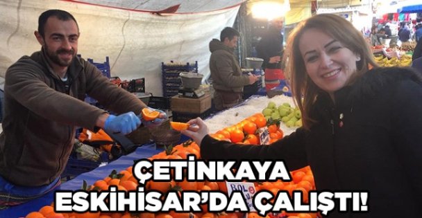 Çetinkaya, Eskihisar'da çalıştı!