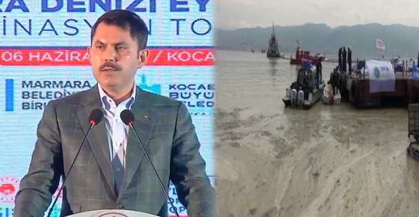 Çevre Bakanı'nın Açıkladığı Marmara Denizi Eylem Planı