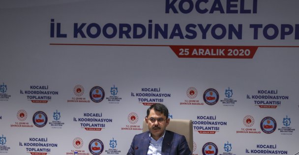 Çevre ve Şehircilik Bakanı Murat Kurum,Kocaeli'de