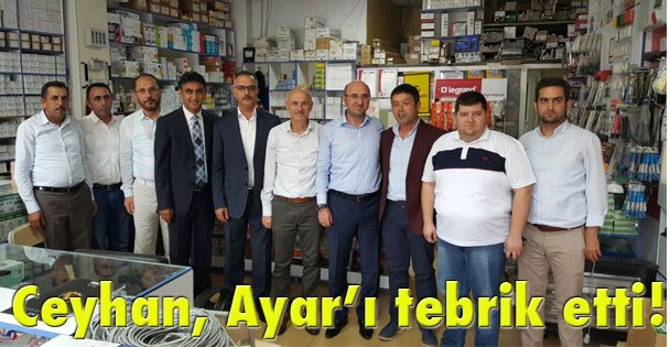 Ceyhan, Ayar'ı tebrik etti!