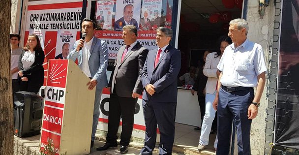 CHP Darıca hız kesmeden çalışıyor