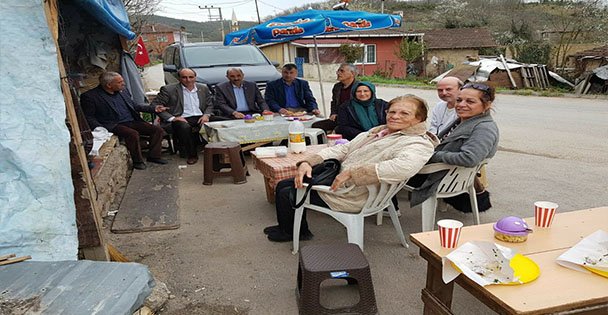 CHP Gebze köylere çıkarma yaptı