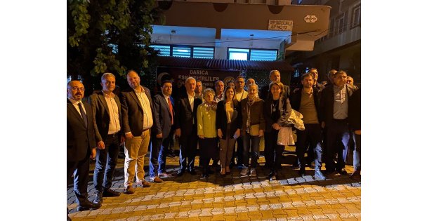 Chp'li Adaylar Darıca'da Hemşehri Dernekleri İle Buluştu