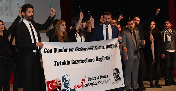 CHP'li Gençler Mumcu'yu andı!