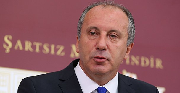 CHP'nin adayı Muharrem İnce