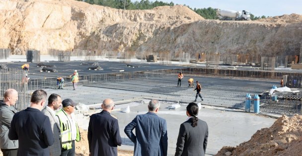 Çiftçi, 'Bir şehrin hayali yükseliyor”