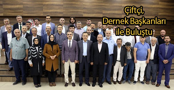 Çiftçi Dernek Başkanları ile Buluştu