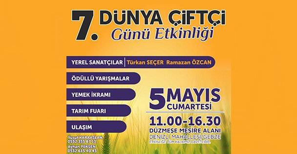 Çiftçi şenliği başlıyor