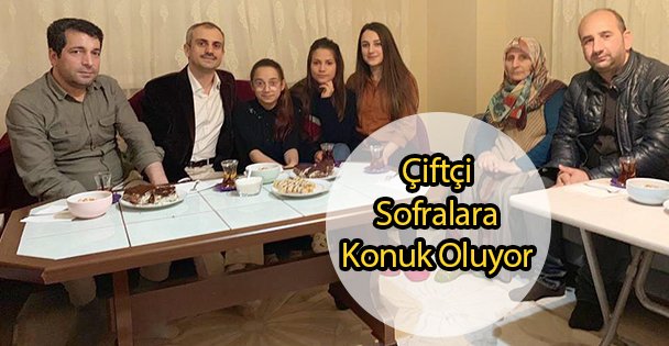 Çiftçi Sofralara Konuk Oluyor
