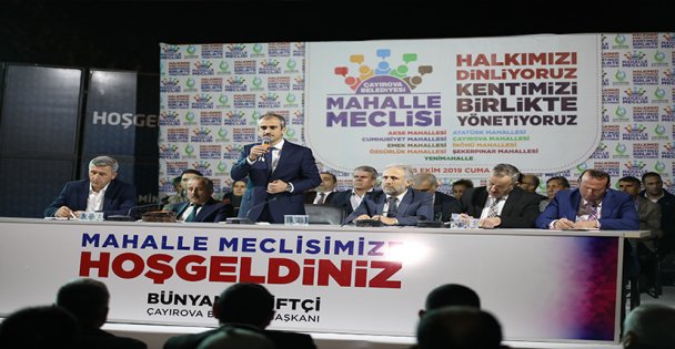 Çiftçi, ' Vatandaşlarımıza danışarak hizmet yapıyoruz”