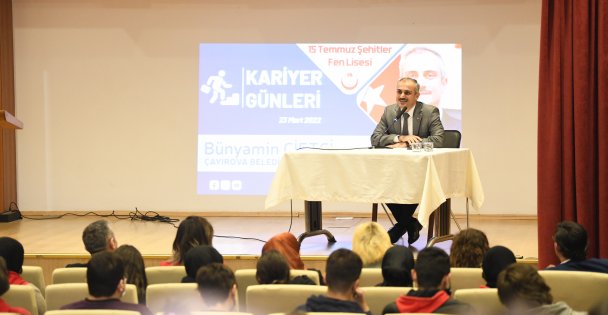Çiftçi'den Öğrencilere Tavsiyeler