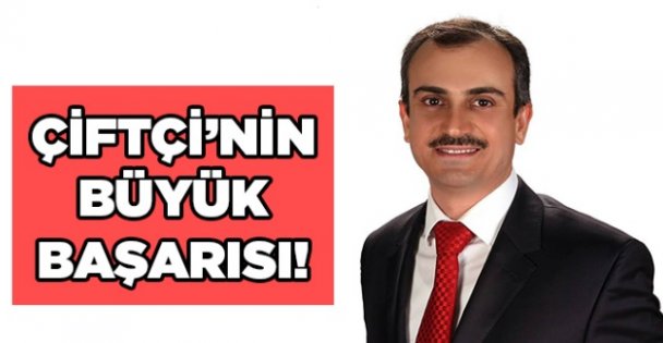Çiftçi'nin büyük başarısı!