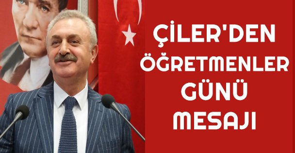 Çiler'den Öğretmenler Günü mesajı
