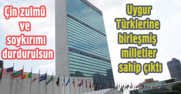 Çin zulmü ve soykırımı durdurulsun