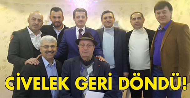 Civelek sahalara geri döndü!
